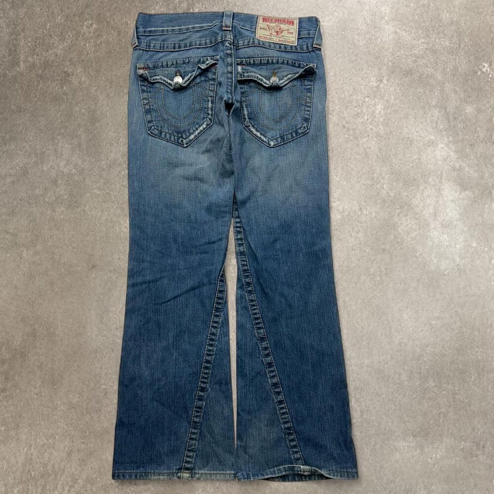 True-religion Men's Blue and Navy Jeans